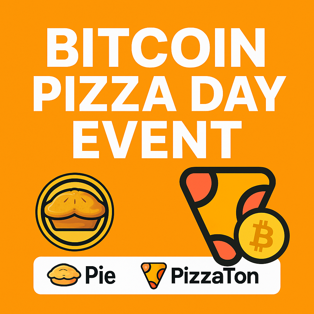 A Month-Long Pizza Party on TON: Join the Bitcoin Pizza Day Bash with Pie & PizzaTon!