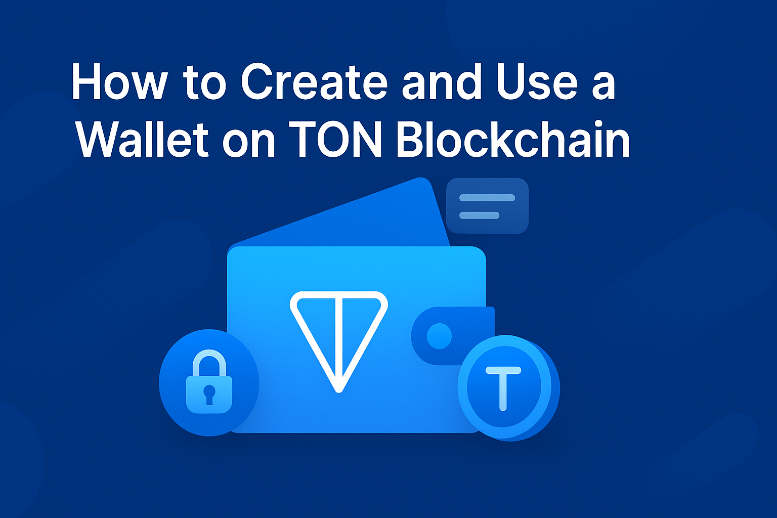 The Complete Beginner's Guide to Creating and Using a Wallet on TON Blockchain